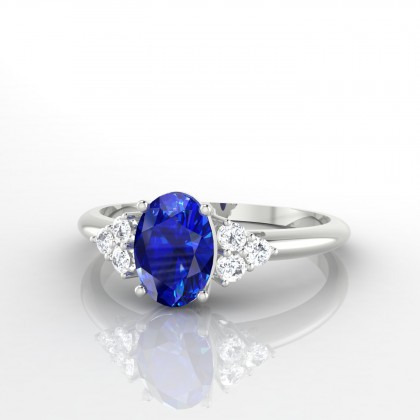 Allégresse Bague Saphir en Argent 925