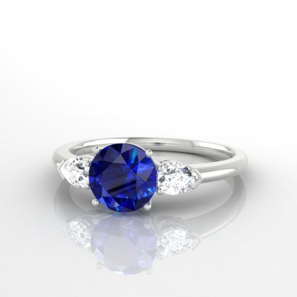 Destiny Bague Saphir en Argent 925