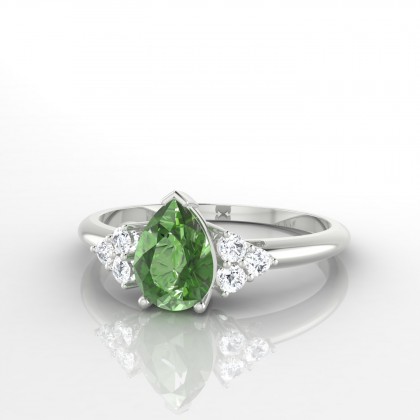 Divine Bague Tourmaline en Argent 925