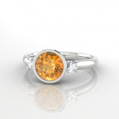 Antigone Trilogie Citrine en Argent