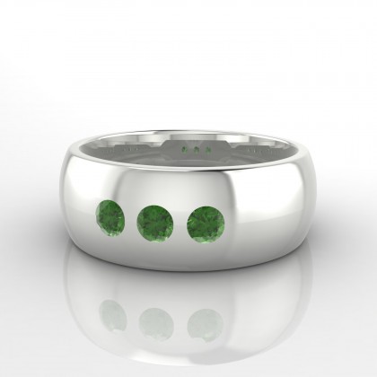Audace Bague Tourmaline en Argent 925